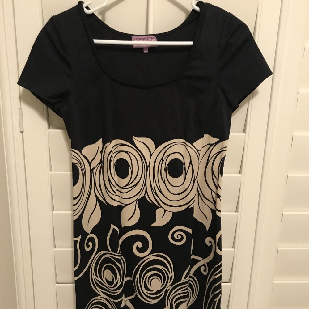 Vivienne Tam Black Mini Dress